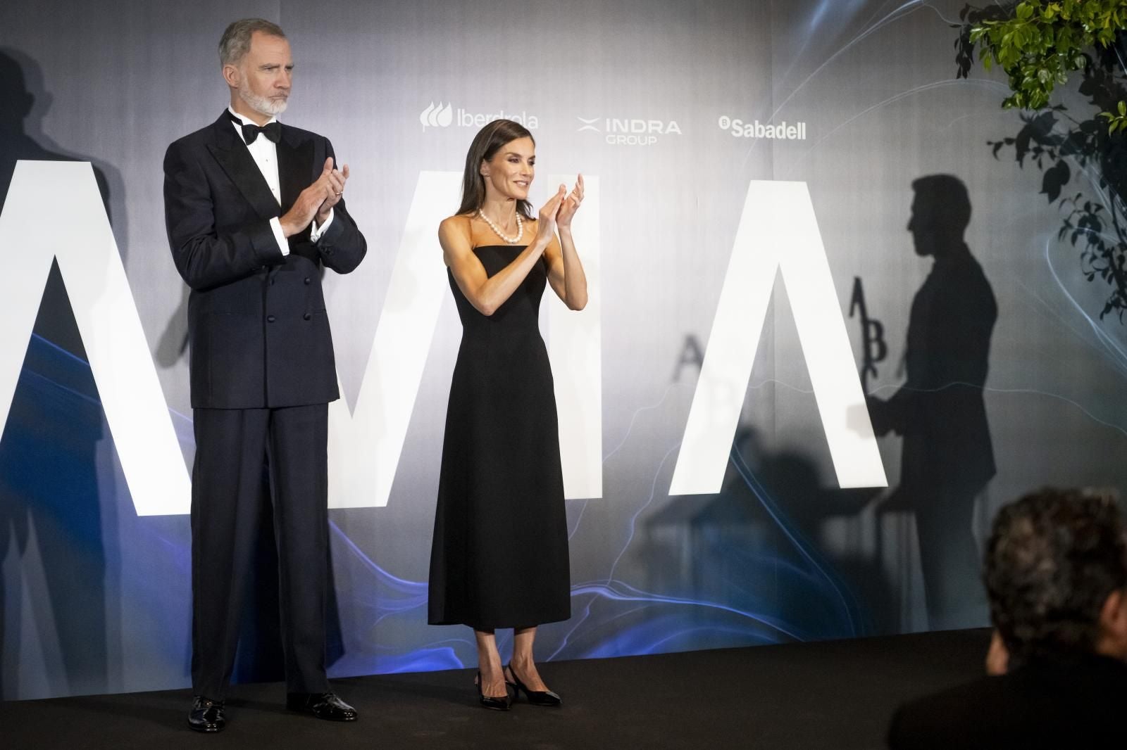 SS.MM. los Reyes en el acto de entrega de los galardones