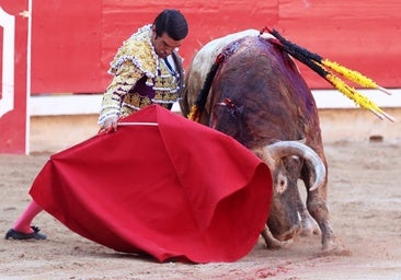 Emilio de Justo se siente con Tallista bajo la mirada de Morante
