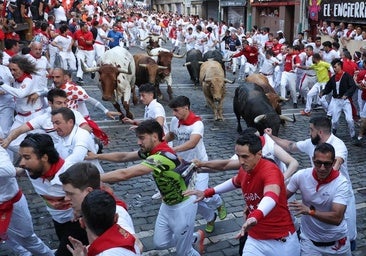 Quinto encierro de San Fermín 2025, en directo: heridos, ganadería y última hora desde Pamplona hoy