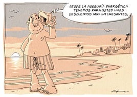 El 'Sol sostenido' de cada día, el humor de las viñetas de Colo en 'ABC de Verano'