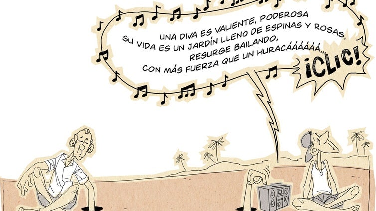 El 'Sol sostenido' de cada día, el humor de las viñetas de Colo en 'ABC de Verano'