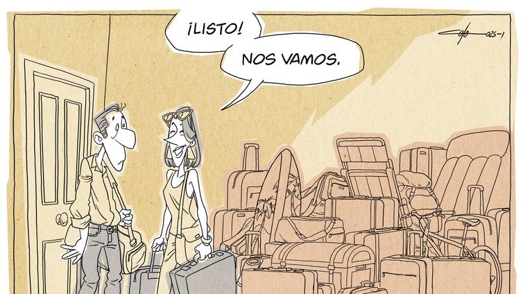 El 'Sol sostenido' de cada día, el humor de las viñetas de Colo en 'ABC de Verano'
