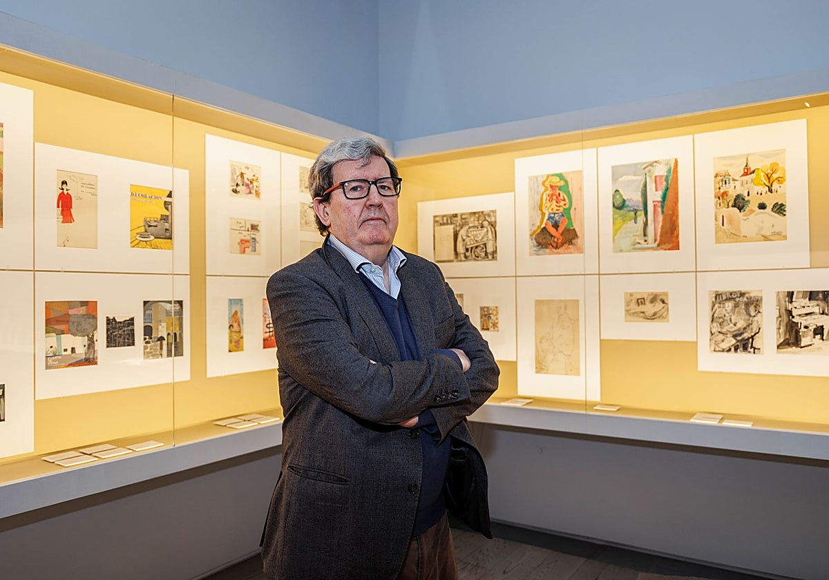 Juan Manuel Bonet, en el Museo ABC