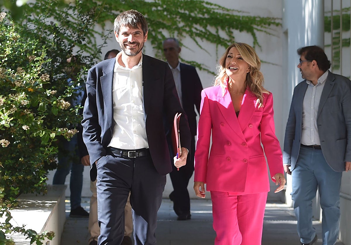 Yolanda Díaz vuelve a anunciar, seis meses después, que regulará a los menores youtubers: «Tranquilidad, esto no pasa por el Congreso»