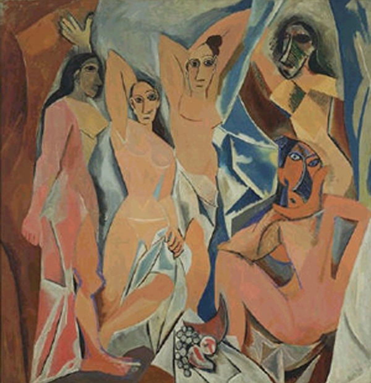 'Las señoritas de Aviñón', de Picasso