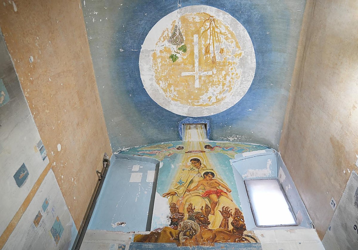 La capilla gitana de La Modelo obra de Helios Gómez