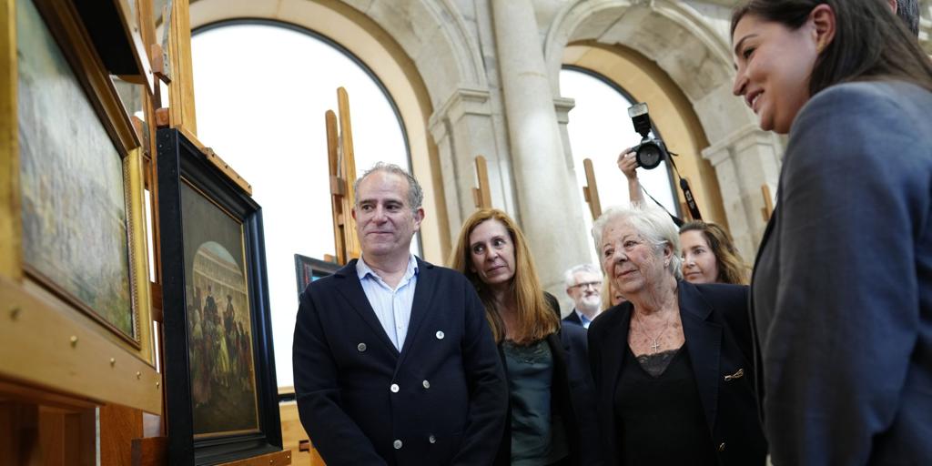Defensa admite que conserva medio centenar de obras incautadas durante la Guerra Civil
