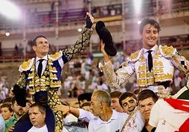 El arrimón de figura de Roca Rey bajo los sones de Morante en la gran tarde de Aguado