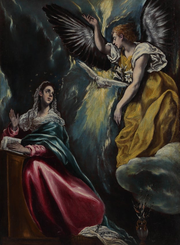 Imagen antes - La primera obra de El Greco que llegó a Japón, hace un siglo, recobra su esplendor