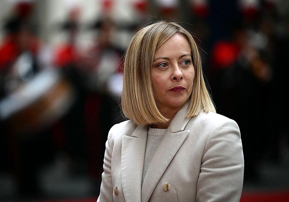 Giorgia Meloni, primera ministra de Italia
