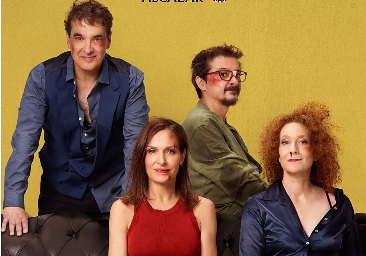 Luis Merlo, Natalia Millán, Juan Antonio Lumbreras y Clara Sanchis