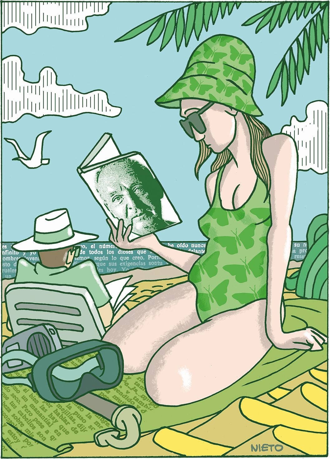 La estación estival forma parte de sus novelas más representativas.