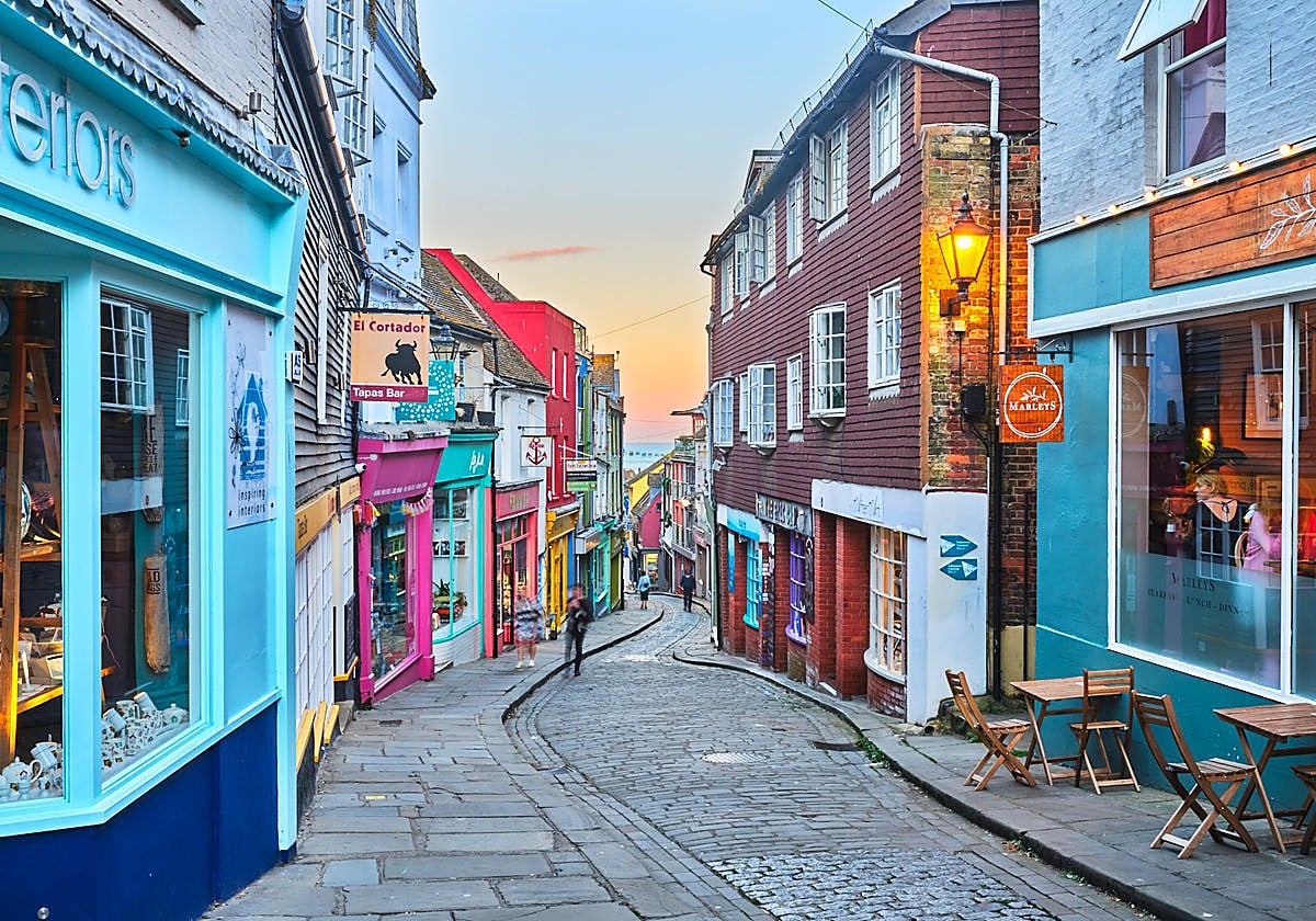 La localidad ingledsa de Folkestone