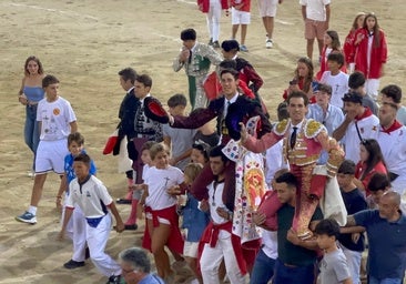 Diego García es profeta en su tierra y triunfa en Sanse junto a un torerísimo Ginés