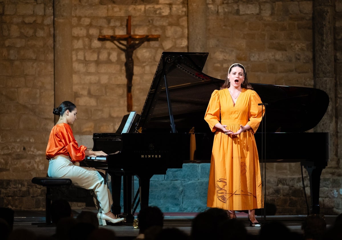 Violeta Alarcón Schubertiada de Vilaberan'da göz kamaştırıyor
