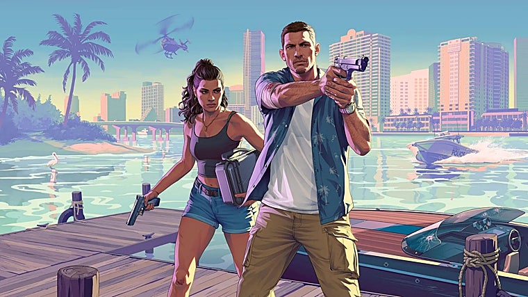Jason y Lucia en Vice City