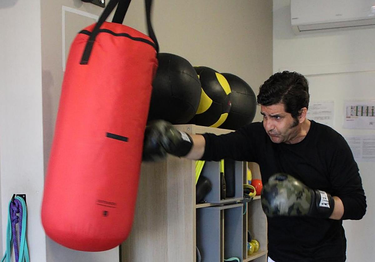 Morante entrena en el gimnasio para recuperar la forma física