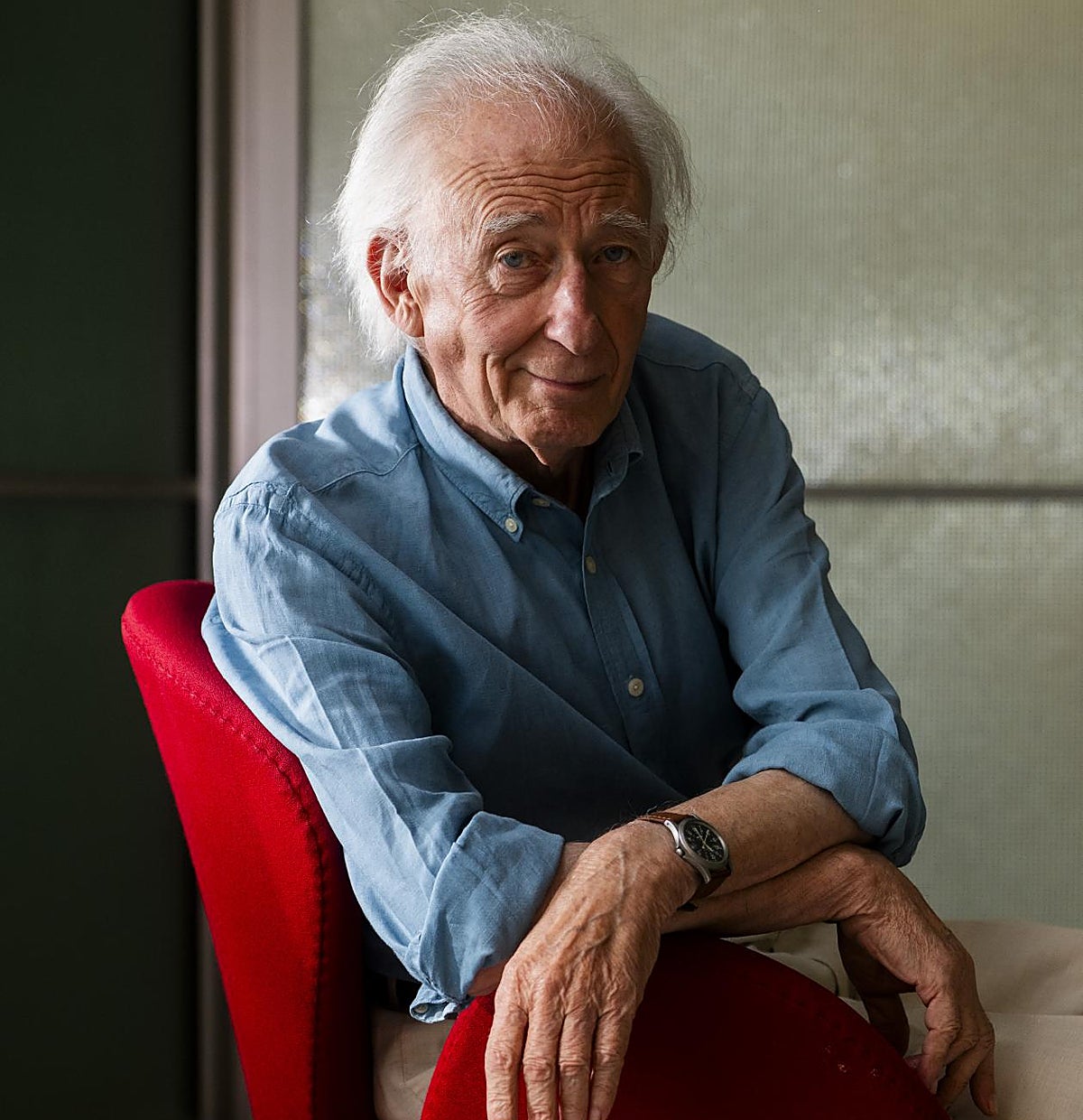 Albert Boadella, durante la entrevista en los Teatros del Canal