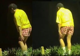 Temor entre los fans de Bad Bunny tras lesionarse la rodilla en pleno concierto