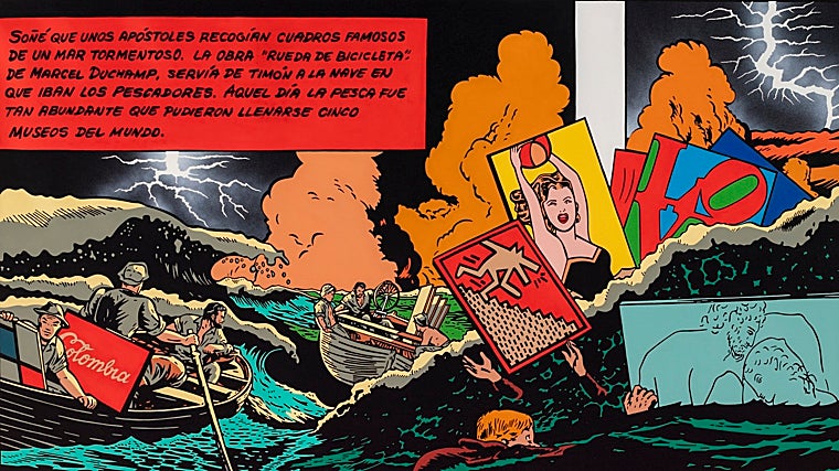 Grabado que convertiremos este sábado en uno de los 'Grabadospopulares' de Barrios