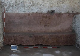 El banco de espera que revela el alma de Pompeya