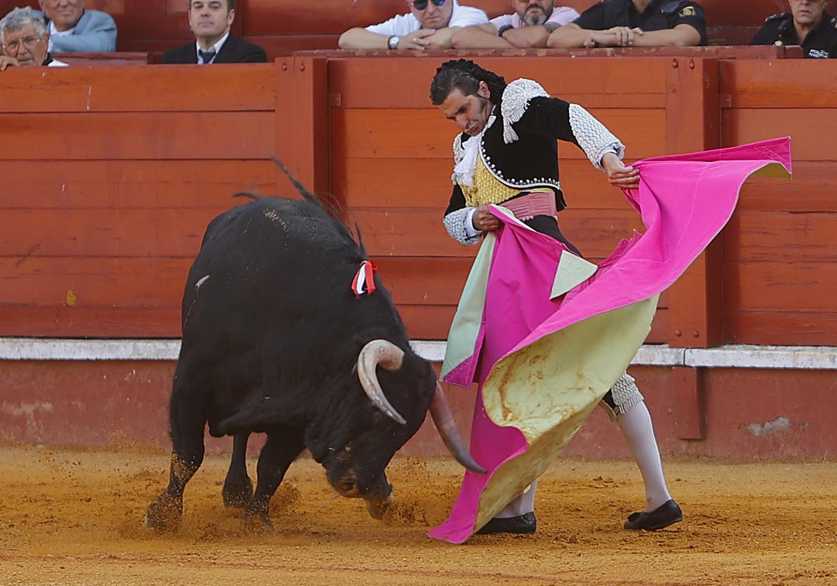 Morante en la corrida de Aranjuez del pasado fin de semana