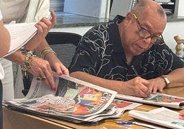 Éxito de la convocatoria que convirtió  ABC Cultural en una obra de arte autentificada por Álvaro Barrios