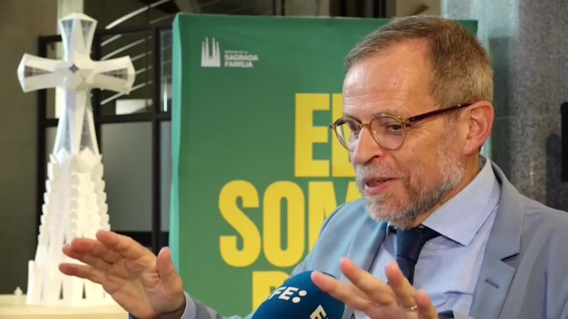 La Sagrada Familia alcanzará su cúspide en 2026 sin resolver aún la polémica escalinata