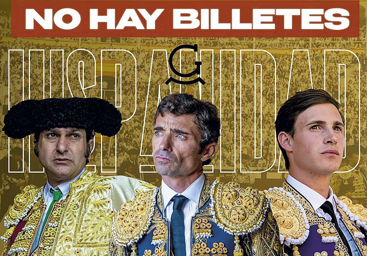 Morante, Robleño y Rodríguez, terna de la Hispanidad