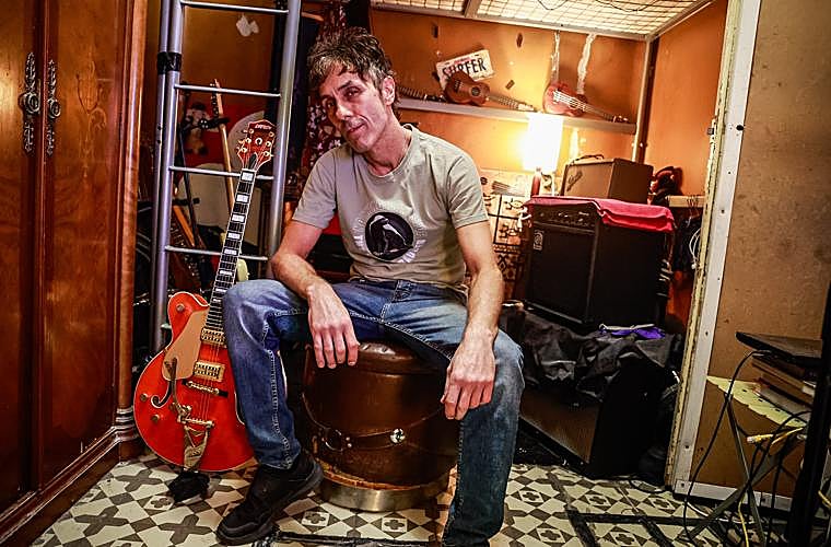 El líder del grupo Angelslang, Sergio García