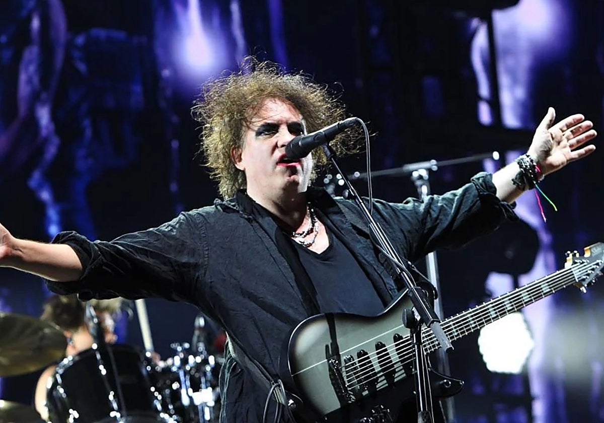 The Cure, durante una actuación en Madrid en 2019