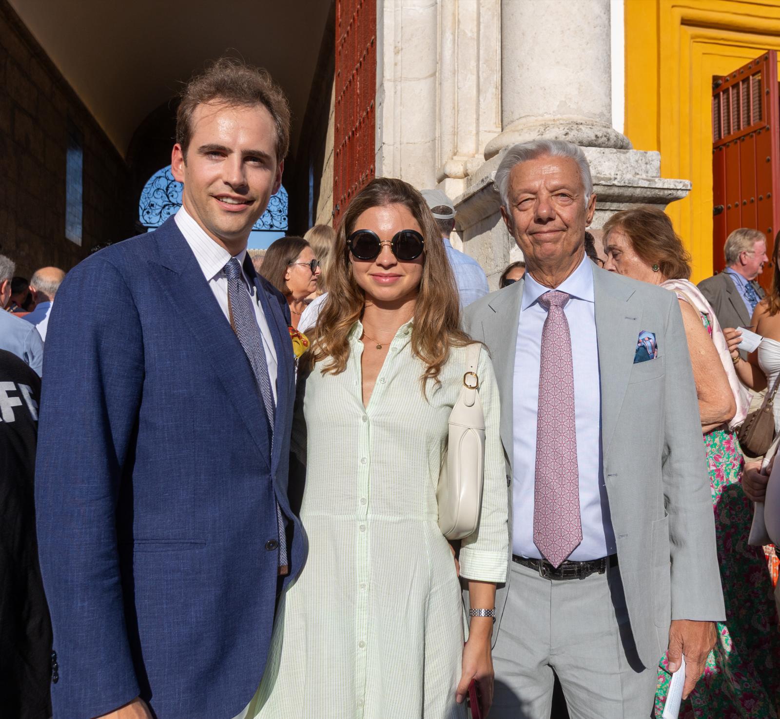 Marcello Riva, Siphua Ratziner y Claudio Riva