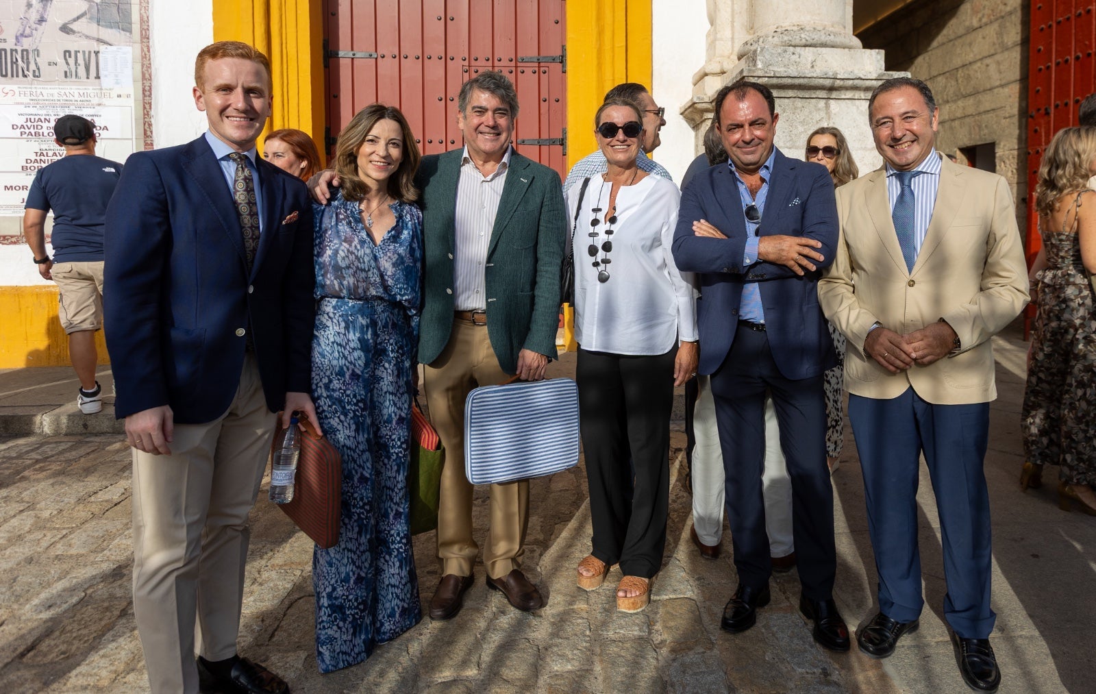 Jesús Bayot, Lourdes Fuster, Luis García Navarro, Ricardo Sánchez, Consolación Coca y Francisco Velasco