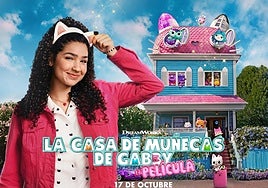 Te invitamos al estreno en cines de La casa de muñecas de Gabby: La película
