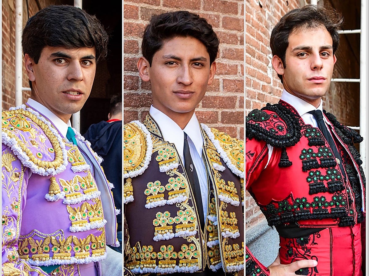 Sergio Sánchez, Emiliano Osornio e Ignacio Candelas