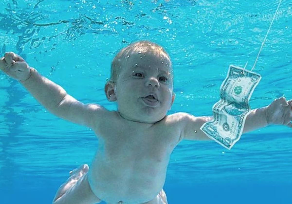 La imagen de portada de 'Nevermind' de Nirvana