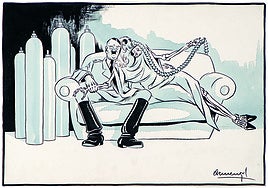 El gran caricaturista español que martirizó a Hitler a través de unas viñetas vistas en todo el mundo