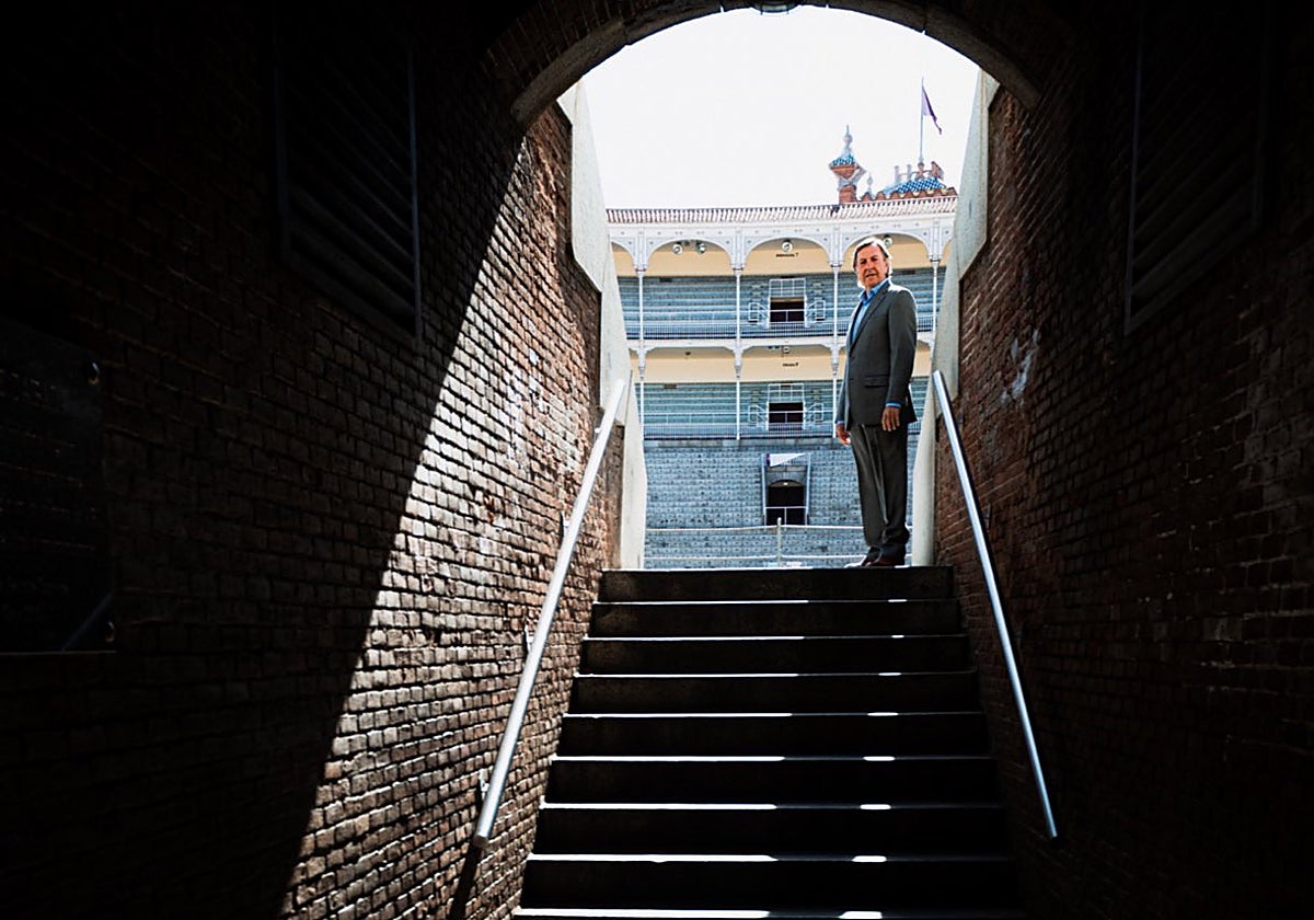 Curro Vázquez, en una bocana de la Monumental madrileña