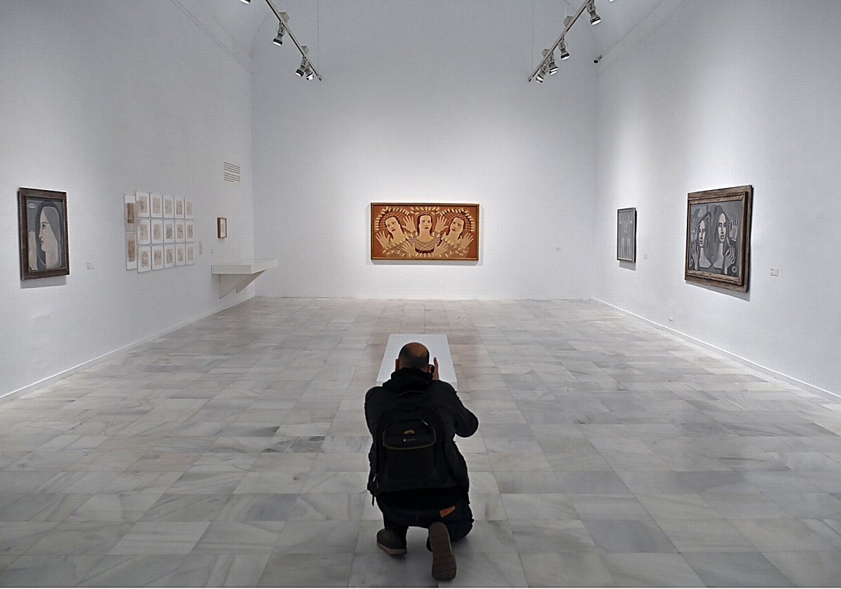 Un aspecto de la exposición dedicada a Maruja Mallo en el Museo Reina Sofía