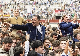 El toreo de siempre como nunca: histórica Puerta Grande de Curro Vázquez y César Rincón