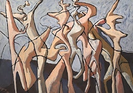 'Telúricos y primitivos. De la Escuela de Vallecas a Miquel Barceló': viaje al origen en el Museo Thyssen-Málaga