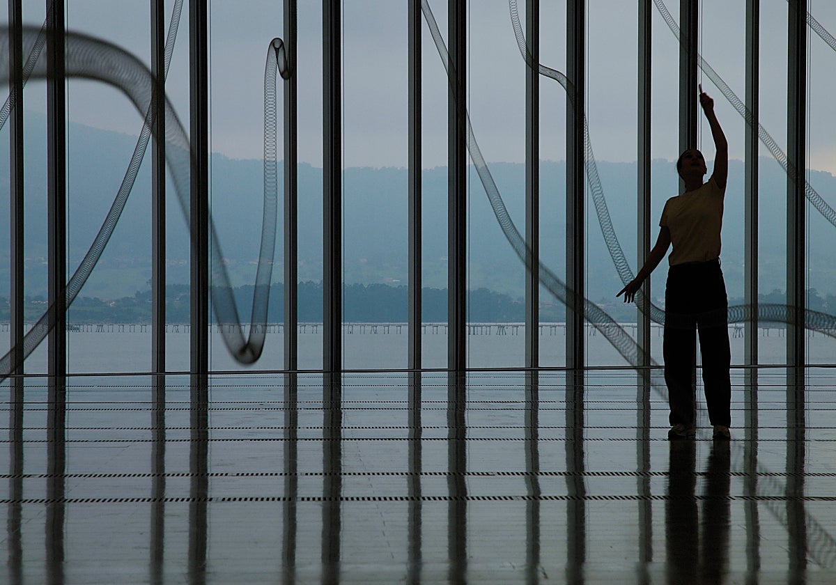 Un momento de la activación de 'Las olas perdidas'