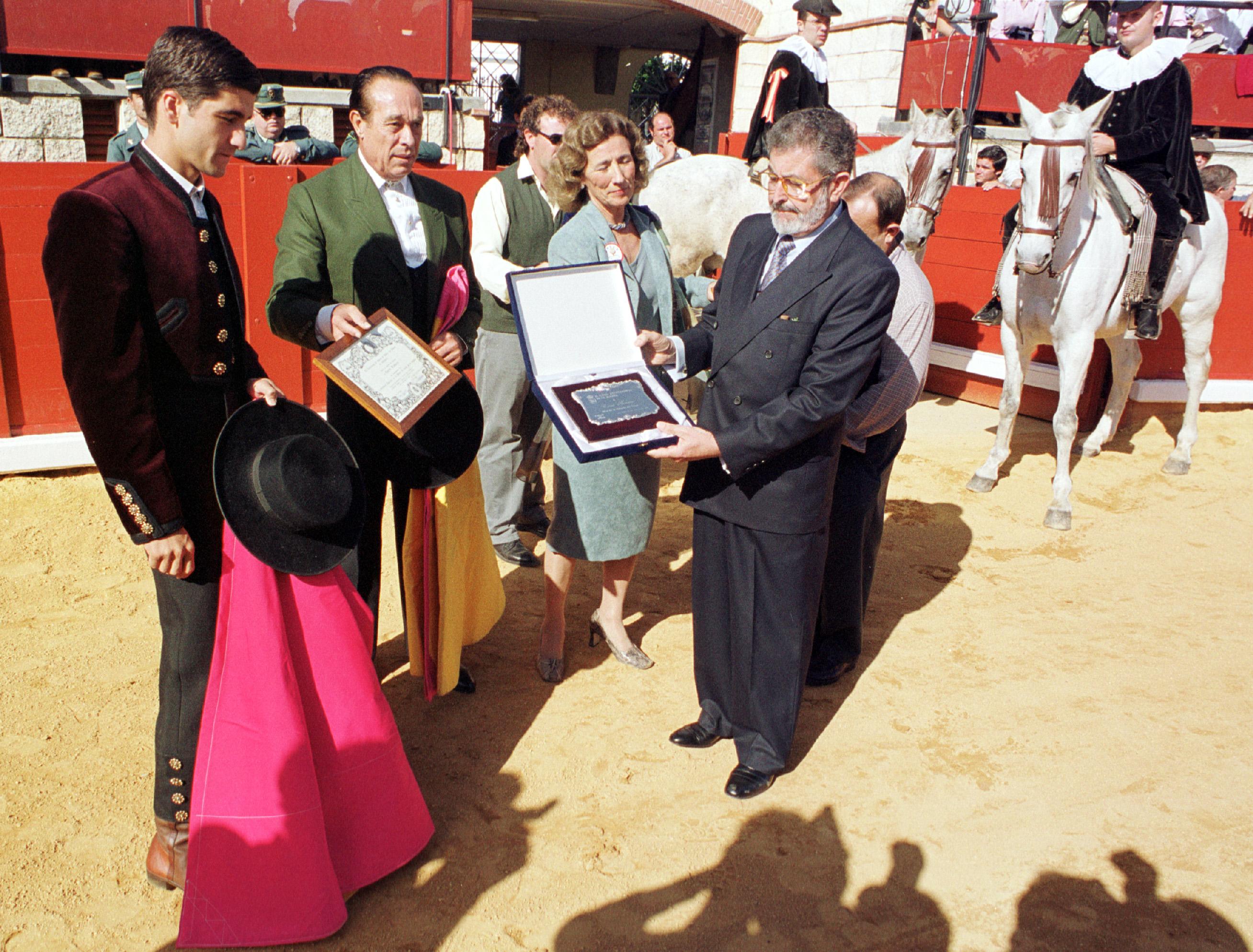 Morante, Curro Romero, María Luisa Guardiola y José María Torres Zapico