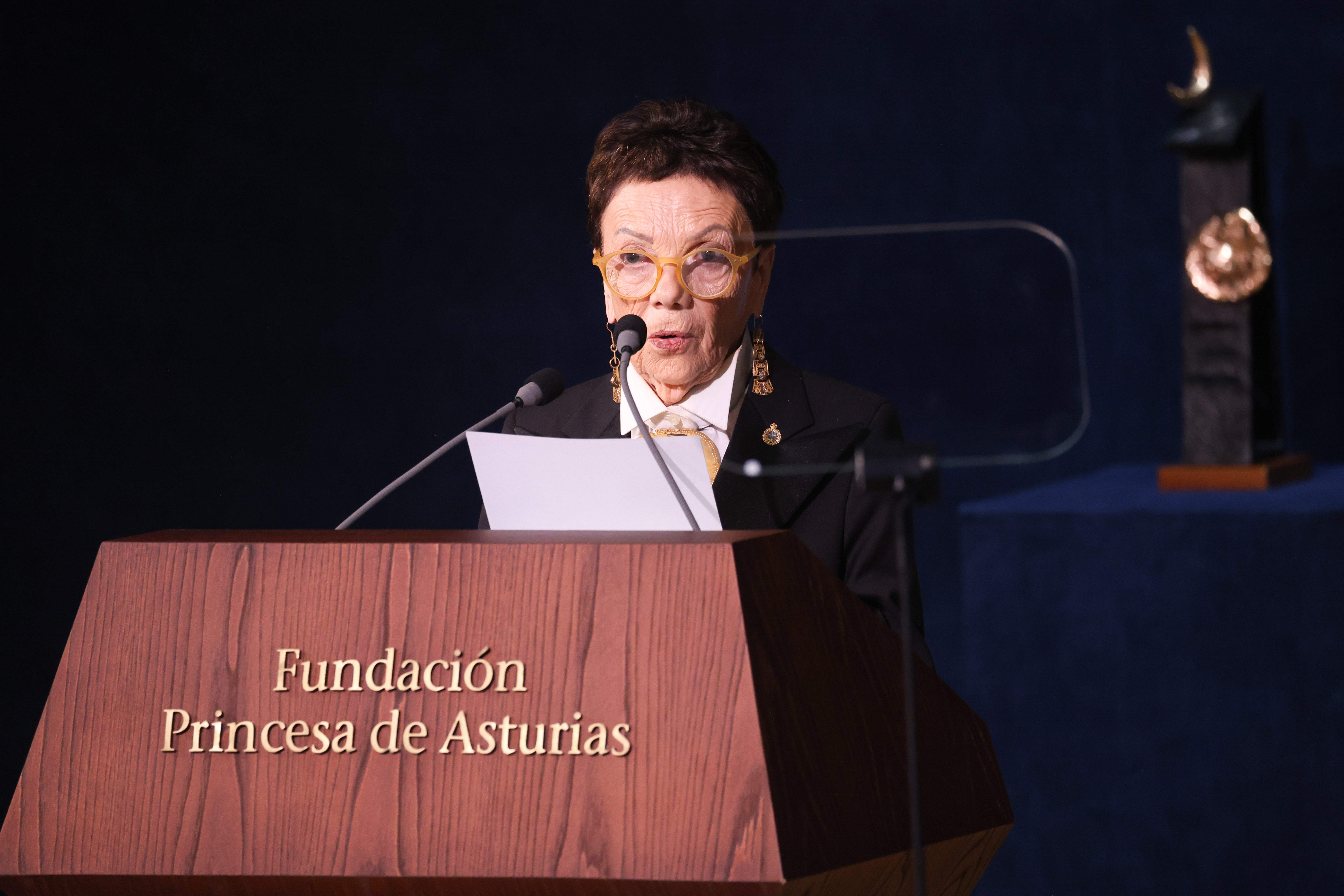 Graciela Iturbide, Premio Princesa de Asturias de las Artes 2025, en su discurso.