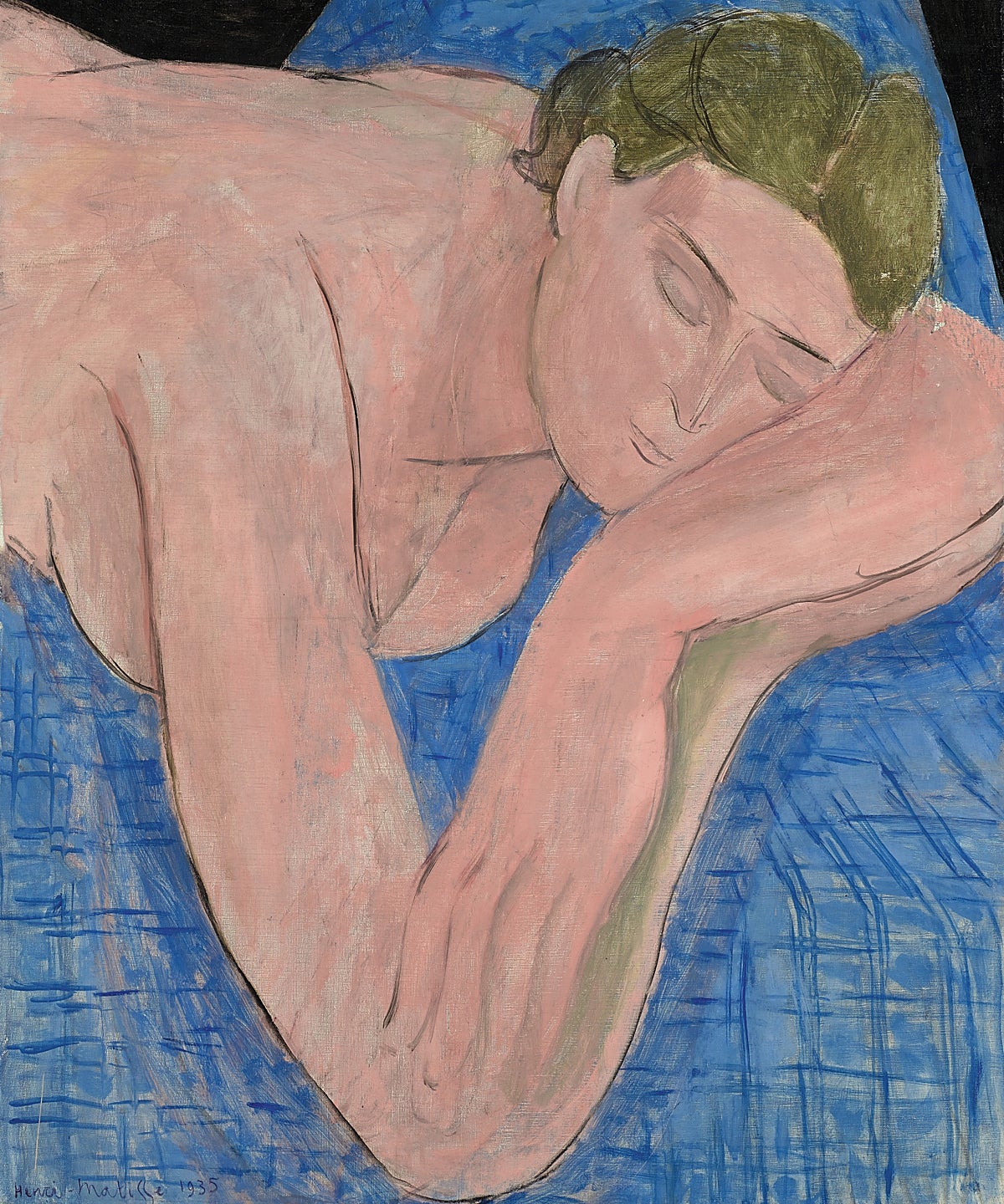 Henri Matisse. 'El sueño', 1935. Centro Pompidou, París