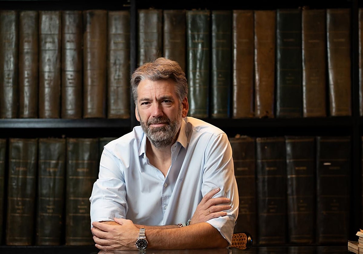 Juan Oñate, retratado en Madrid.