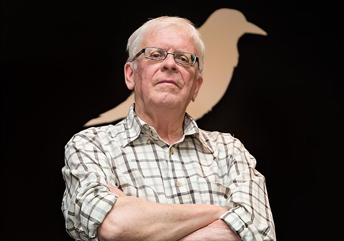 El escritor Julián Ibáñez (Santander, 1940)