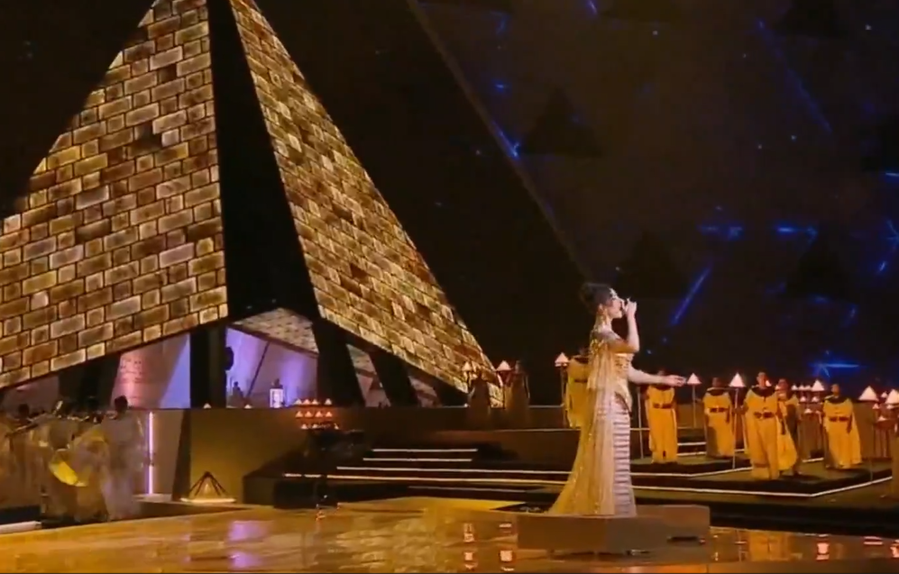 El espectáculo de inauguración del Gran Museo Egipcio