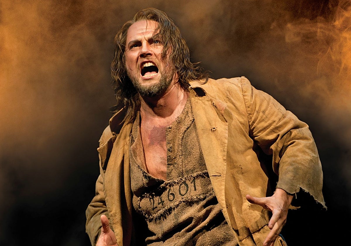 Gerónimo Rauch, en una escena de 'Los miserables'