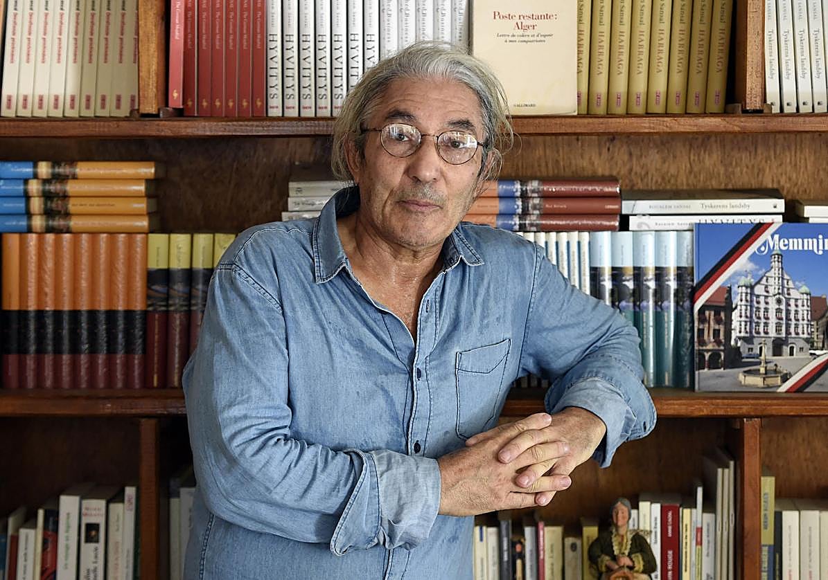 El escritor francoargelino Boualem Sansal, fotografiado en 2015